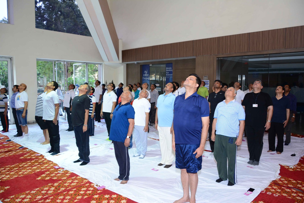 Students training at Yoga Yatra